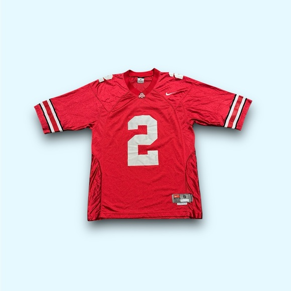 Vintage Ohio State Buckeyes NCAA Nike team jersey red mens small - Picture 1 of 5